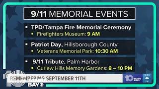 Remembering 9/11 across Tampa Bay