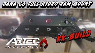 Jeep Liberty KK Dana 60 Full Hydro Ram Mount - Artec - Superduty - Welding  - Fabrication