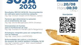 INTA Marcos Juárez - Jornada de actualización en soja 2020