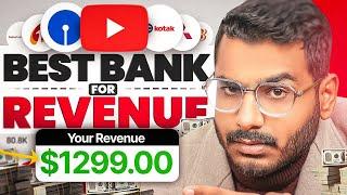 Best Bank For YouTube Payment | Google Adsense