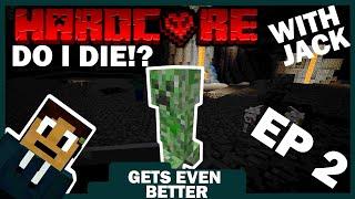 CREEPERS are instant DEATH! - HARDCORE - EP2