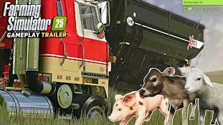 FS25 Gameplay Trailer (& Breakdown) | Farming Simulator 25