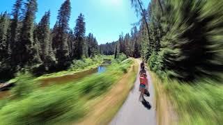 Potlatch River Trail Hike - Deary, ID | Reframed 360 video