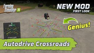 Autodrive Crossroads - A Great NEW MOD from The Autodrive Team - FS25