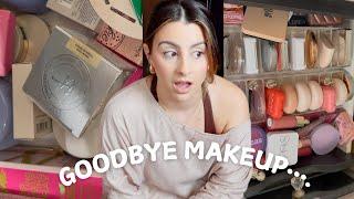 DECLUTTER HALF MY MAKEUP...PART 2!