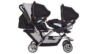 Graco DuoGlider Double Stroller | Lightweight Double Stroller with Tandem Seating, Glacier