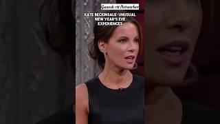 Kate Beckinsale: Unusual New Years Eve Experience #trending #shorts #katebeckinsale #thelateshow