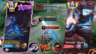 ARGUS VS ALPHA IMMORTAL KING VS TRUE DAMAGE KING (underrated vs overrated)