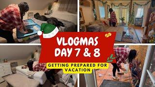  2024 VLOGMAS DAY 7 & 8 // PREPPING FOR VACATION