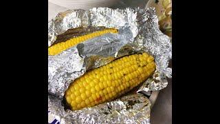 Corn On The Cob On An Aga Range Cooker