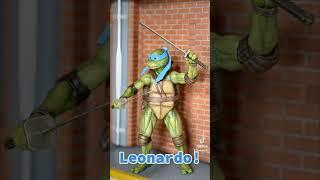 Teenage Mutant Ninja Turtles II: Secret Of The Ooze NECA Walmart Exclusive - Leonardo