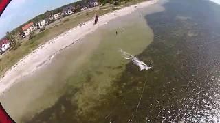 Półwysep Helski Kuźnica Syberia kitesurfing go pro