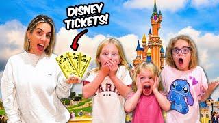 I SURPRISED My Kids With A Trip To DISNEYLAND!