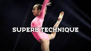 Technique & Precision are KEY COMPONENTS in gymnastics