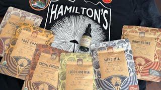 Unboxing a care package from Hamilton’s Mushroom Extracts