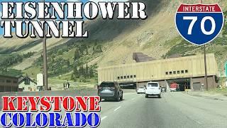 Eisenhower - Johnson Tunnels - HIGHEST POINT on Interstate - Colorado - 4K Infrastructure Drive