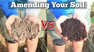 Amending Your Soil to increase drainage and increase the retention of nutrients