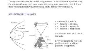 MMCC I #05 - Mathematical Modeling and Computational Calculus I - More Orbits