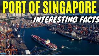 PORT OF SINGAPORE - Interesting Facts #singapore #singaporeport #PSA