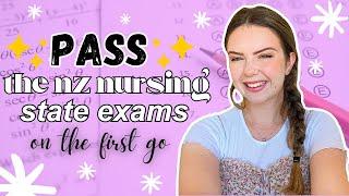 HOW TO STUDY FOR THE NZ NURSING STATE EXAM| nursing registration exam prep (complete guide!)