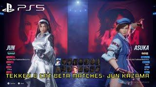 TEKKEN 8 CNT BETA JUN KAZAMA gameplay -PlayStation 5