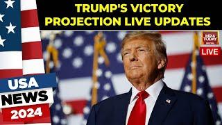 US Election Results 2024 LIVE | Trump Leading Over Kamala Harris | Donald Trump Vs Kamala LIVE