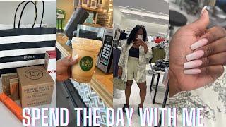 VLOG | SPEND THE DAY WITH ME | BEAUTY MAINTENANCE + SHOPPING + SEPHORA FRIENDS AND FAMILY SALE