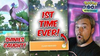 We've NEVER Had THIS Reward Before! Shinies Caught, Galarian Articuno, & More! (Pokémon GO)