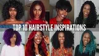 TOP 10 BACK TO SCHOOL HAIRSTYLES! - protective styling, wigs, crochet braids etc | Kiitana 2017