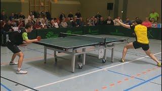 2.Bundesliga Tischtennis | K.Zimmermann(2207TTR) gegen P.Fedotov(2411TTR)