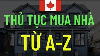 Chi Tiết Quá Trình - Thủ Tục mua nhà ở Canada từ A-Z