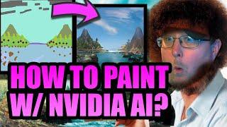 Painting with AI - How to Use Nvidia Gaugan to Create Original Landscape Masterpieces!