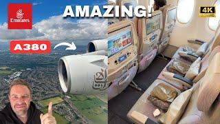 Emirates A380 Economy Class Review: Dubai to UK (Amazing Experience!)