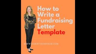 How to Write a Fundraising Appeal Letter Template