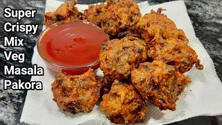 Veg Pakora Recipe–Crispy Veg Pakoda–Mix Veg Pakora Recipe–Mixed Vegetable Pakora–Vegetable Pakora