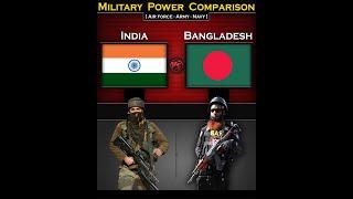 India vs Bangladesh | Military Power Comparison 2024 | Global Power