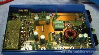 1998 Audio Art 2400 HO Car Amplifier Overviewed and Bench Tested Power Watts Volts RMS