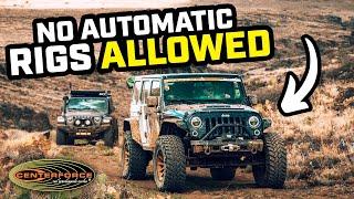 Our Manual Transmission ONLY Off Road Adventure | Centerforce Adventure Run 2022