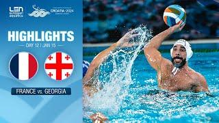 France vs. Germany Highlights | Classifications | European Water Polo Championships 2024