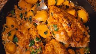 it's so delicious chicken brest quickly,  and affordable recipe!very easy for dinner!