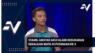 Syamil Amsyar akui alami kesukaran untuk kekalkan mata di pusingan ke-3 | Nadi Arena