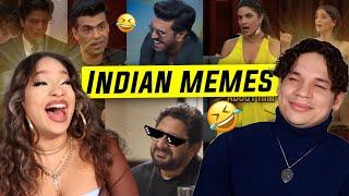 BOLLYWOOD memes are SPICY! | Latinos react to Funny Bollywood Moments for the first time