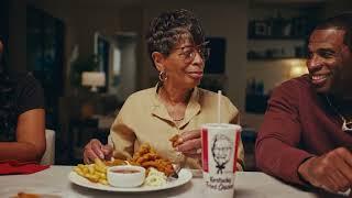 Coach Prime + The Sanders Family Enjoy KFC’s NEW $20 Fill Up Box