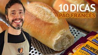 PÃO FRANCÊS: 10 dicas para um resultado perfeito no forno de casa