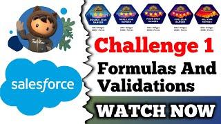 Formulas and Validations | Salesforce Trailhead | Use Formula Fields | Challenge 1