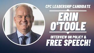 CPC Leader Erin O'Toole on Free Speech & Cancel Culture