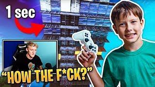 Tfue Reacts to 13 Year Old Fortnite Pro Building Skills! | Fortnite Best Moments #87