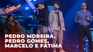 Pedro Moreira, Pedro Gomes, Marcelo de Moraes e Fátima Neto | Batalhas | The Voice Portugal 2024