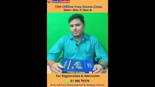 TRB Offline Free Demo Class - Sparks Academy