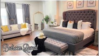 GLAMOROUS Bedroom REVEAL | How To Make Your Bedroom Look Luxurious | Bedroom Makeover |Homary Review